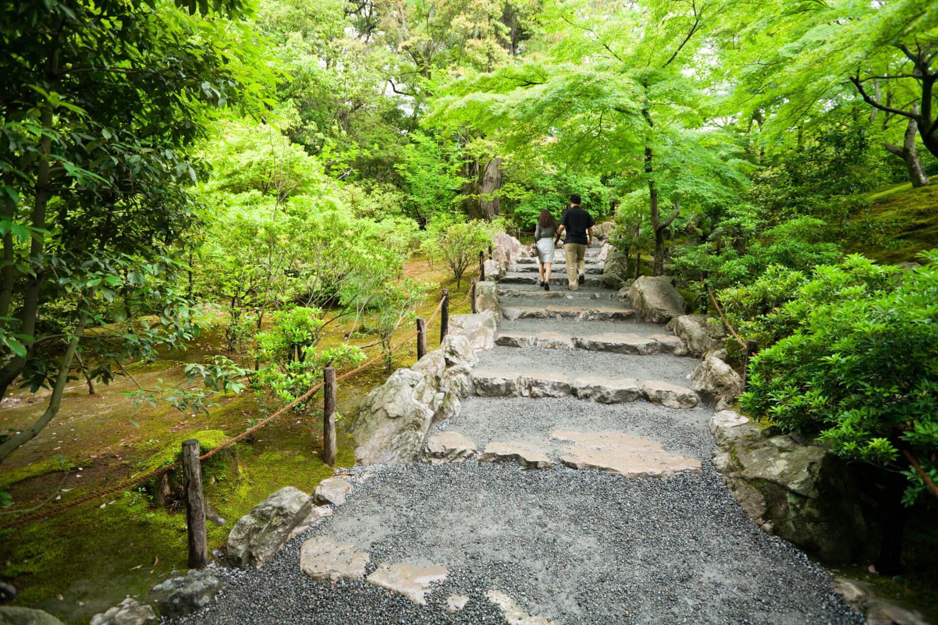 pebble steps